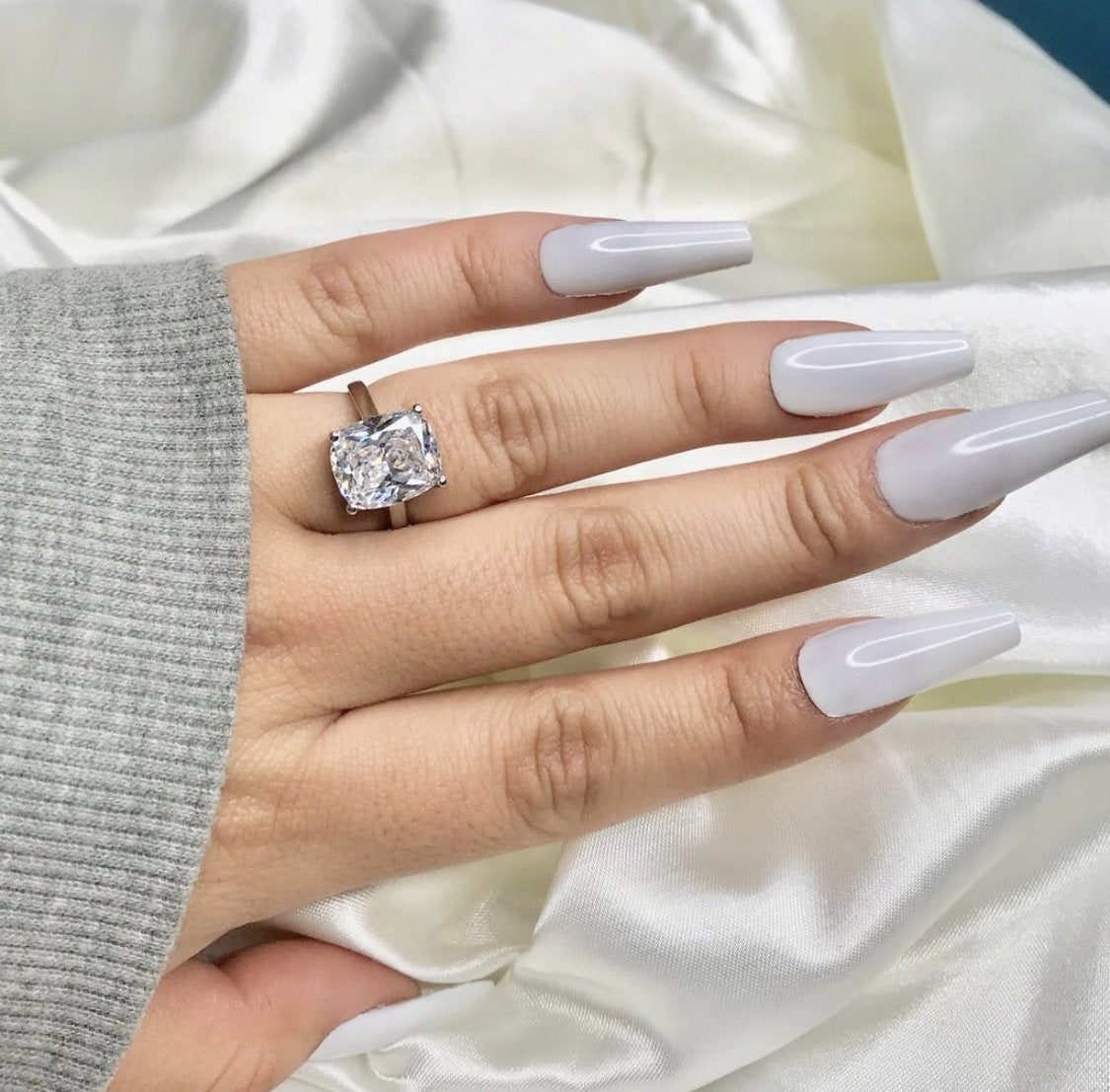 Empress Gorgeous Studded Silver Ring