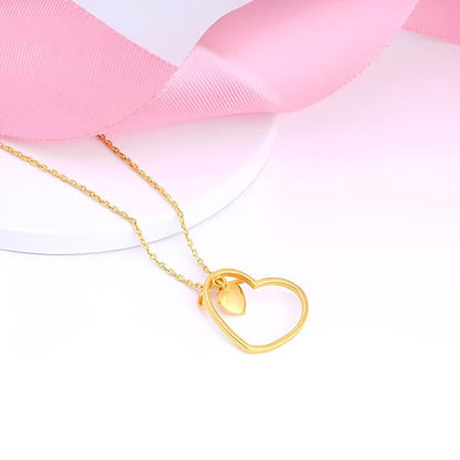 Lovestruck Silver Heart Shaped Pendant