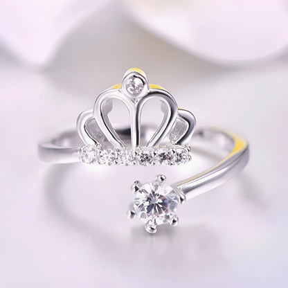 Imperial Crown Silver Ring