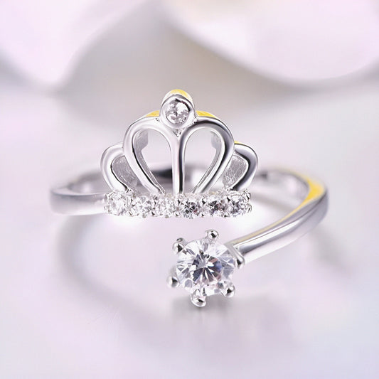 Imperial Crown Silver Ring