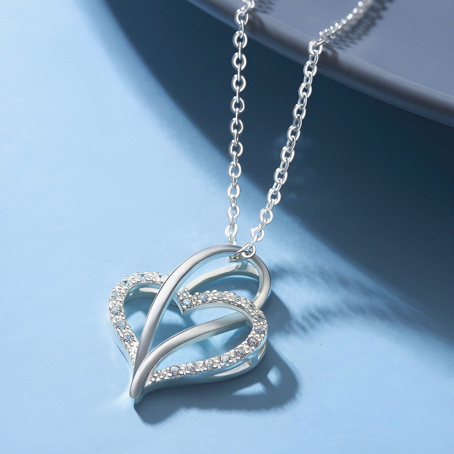 Infinite Love Knot Silver Pendant