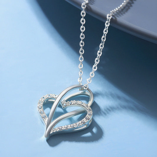 Infinite Love Knot Silver Pendant