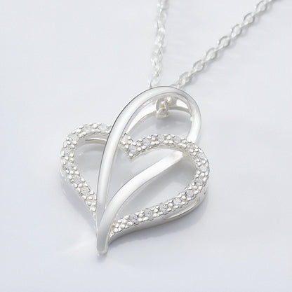 Infinite Love Knot Silver Pendant