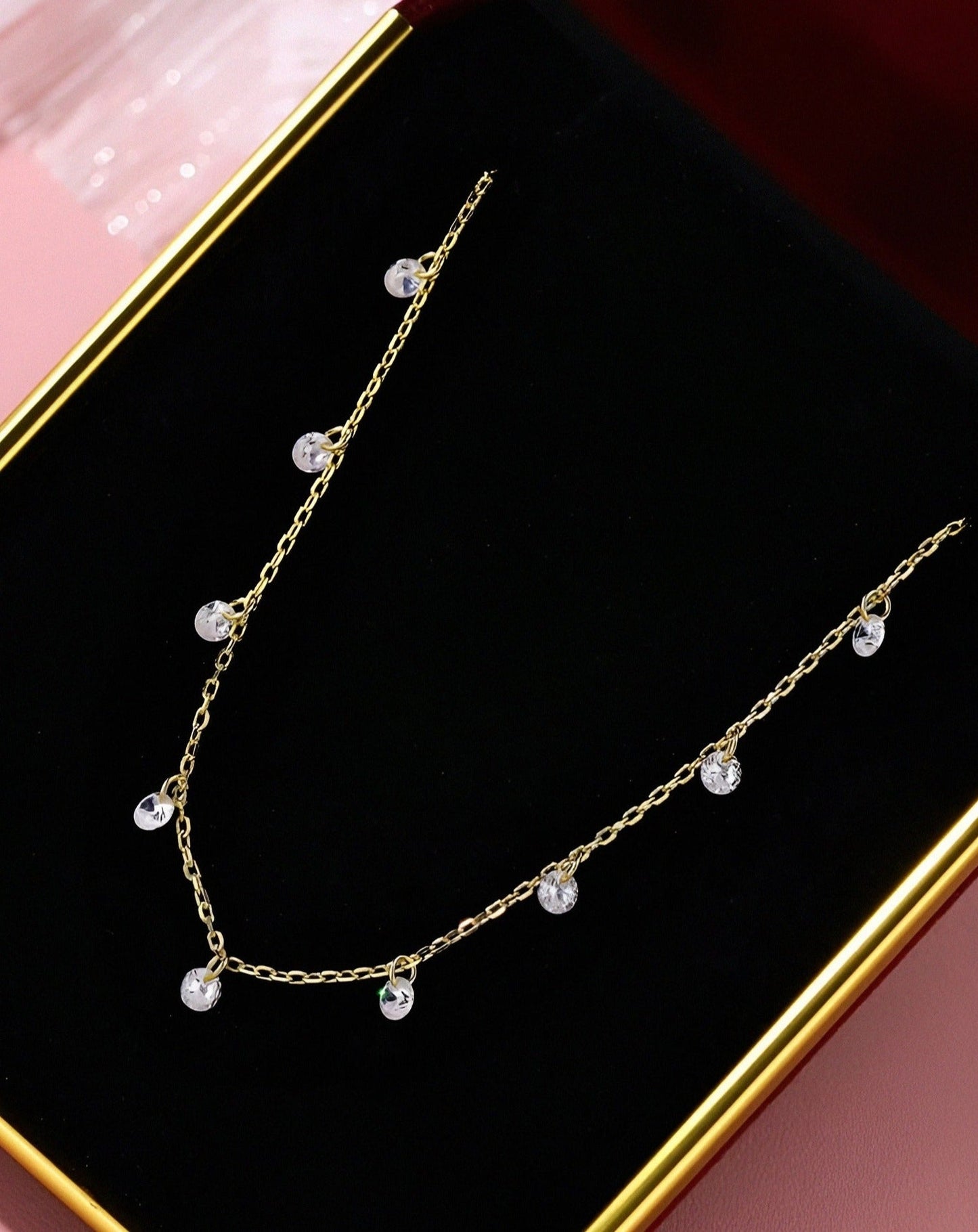 Original Crystal Swarovski Luxurious Diamond Necklace