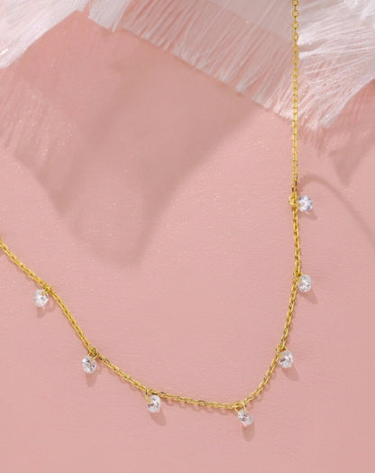 Original Crystal Swarovski Luxurious Diamond Necklace