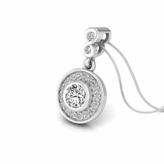 Linking charms Sterling Silver Dangling Silver Pendant