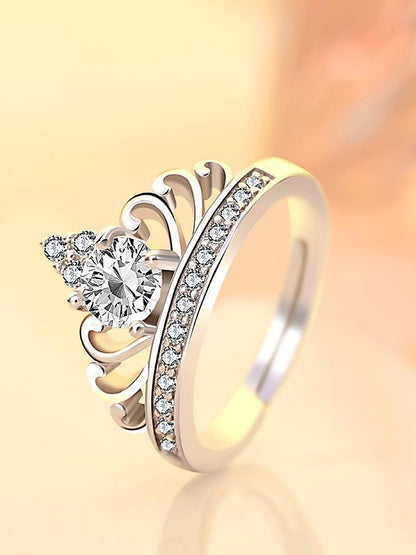 Silver Dazzling Princess Diaries Ring