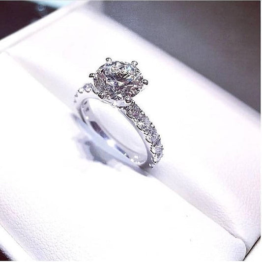 Imperial Diamond Silver Ring