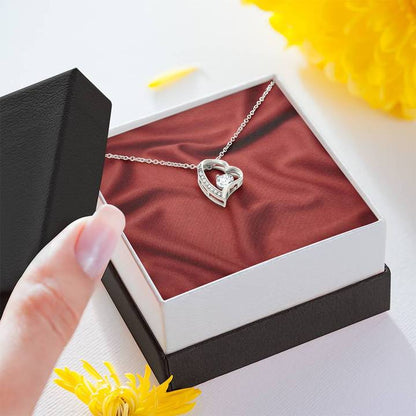 Cross My Heart Amercian Diamonds Pendant Set