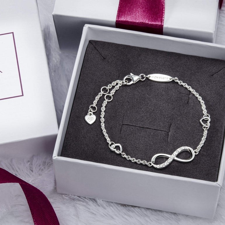 Infinity Silver Bracelet
