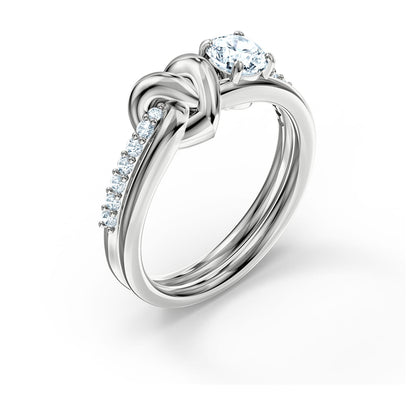 Lifelong Heart Silver Ring
